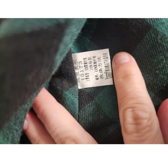 Lingchenyanyu Kitty Cat Cape Poncho With Plaid Trim Youth L/XL EUC Preppy. - Picture 12 of 13